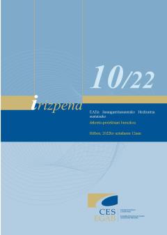 10/22 irizpena, uztailaren 12koa, Euskal Autonomia Erkidegoan Jasangarritasunerako Hezkuntza sustatzeko dekretu-proiektuari buruzkoa